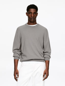 Jersey de punto fino en lana merino - H&m фото 5
