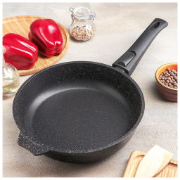 Сковорода 22см АП Гранит black со съемной ручкой арт.022802 /Мечта/  фото 10