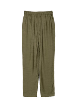 CONTE Фактурные брюки из вискозы премиального качества EXOTICA khaki - Conte elegant фото 4