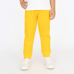 Брюки детские желтые