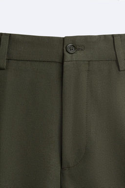 PAMUKLU KETEN KLASIK PANTOLON - Zara фото 7