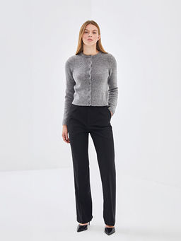 Bisiklet Yaka Kad?n Triko H?rka