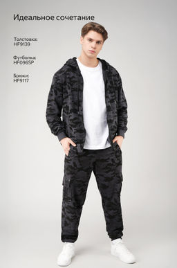 Мужские брюки из футера двухнитки Happyfox