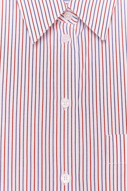 ZW COLLECTION STRIPED POPLIN SHIRT - Zara фото 16