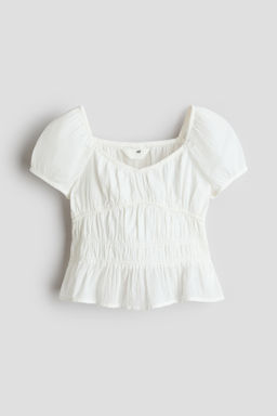 Top de algod?n efecto arrugado - H&m фото 3