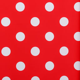 Цена за 20 шт. Пленка двухсторонняя «Горох крупный», 58×58 см, красный