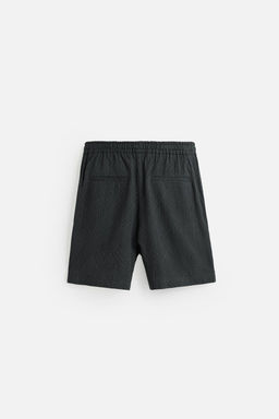 GEOMETRIC JACQUARD BERMUDA SHORTS - Zara фото 8