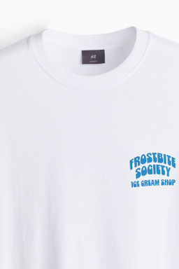 Camiseta con motivo estampado Loose Fit - H&m фото 26