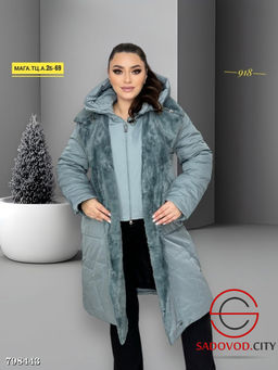 куртка зимняя женская длинная - Bruno фото 2