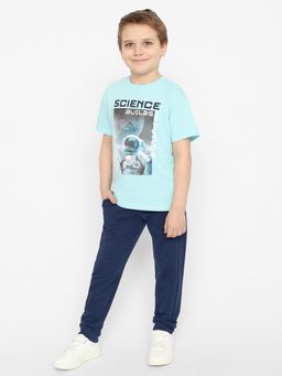 CRB wear/CSKB 63463-43-353 Футболка для мальчика,голубой/Ex.Cherubino  фото 3