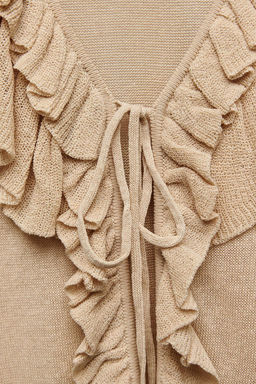 RUFFLED KNIT TOP - Zara фото 3
