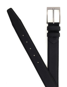 Черный классический ремень