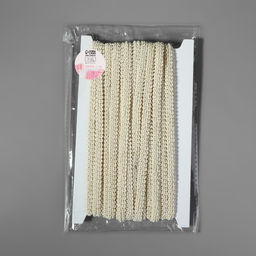 Тесьма декоративная «Шанель», 8 мм, 10±1 м, бежевая