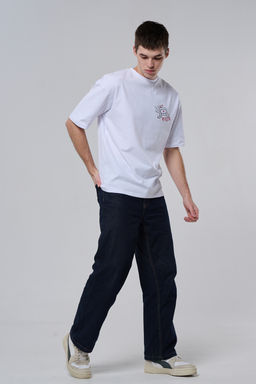 8579 футболка оверсайз мужская