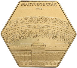 3000 форинтов 2023 года Венгрия Национальная программа Хаусмана  Манеж для верховой езды