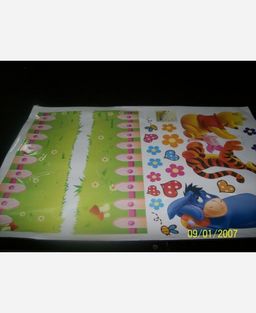 Наклейка винил на стену Винни Пух и Тигра 903908 - Yiwu youda import & export co фото 2