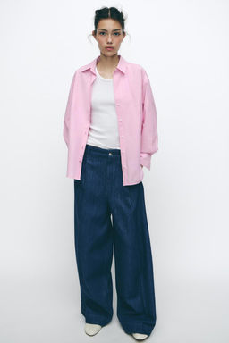 STRIPED OXFORD SHIRT - Zara фото 2