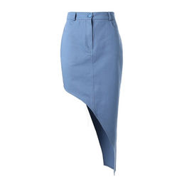 Юбка миди женская асимметричная MIST: Denim, размер 44, синяя