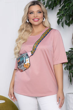 Блуза Кайса (розовая) Б10574 - Lt collection фото 6