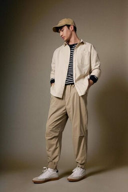 Jogger Gabardin Pantolon Regular Beli Bagc?kl? Cepli Lastikli Paca - Defacto фото 2