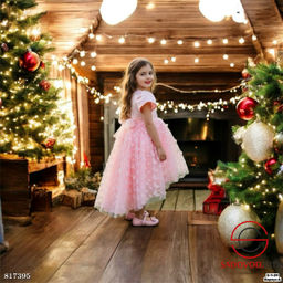 Платье для девочки пышное