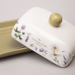 МАСЛЕНКА AGNESS FLOWER STORY 17*12,5*8,5 СМ  фото 3