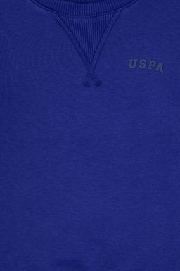 Erkek _ocuk Mor Bisiklet Yaka Basic Sweatshirt - U.s. polo assn фото 3
