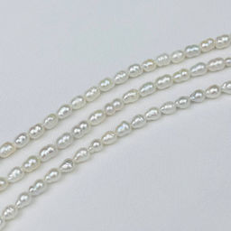Бусины для украшений из белого Жемчуга 35 см