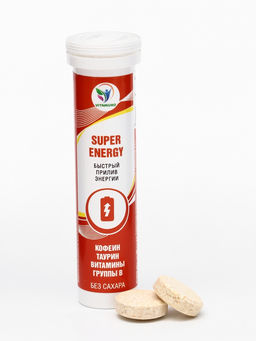 Напиток Super Energy Vitamuno, 10 шипучих таблеток