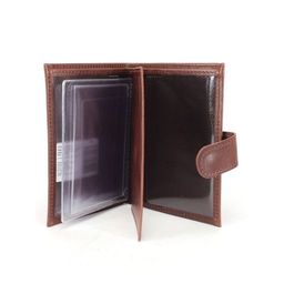 Обложка для авто+паспорт-Croco-ВП-1022 с хляст, двойн стенка, натуральная кожа коричневый тем пулл-ап (219) 243976  фото 3