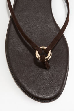 Chancletas con anilla decorativa - H&m фото 3