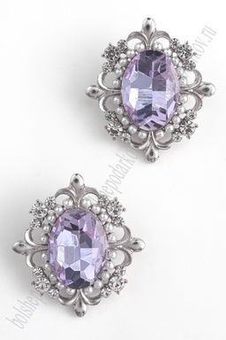 Серединка ювелирная (2 шт) SF-5956, фиолетовый №02