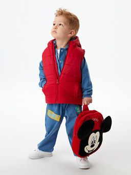 Beli Lastikli Bask?l? Erkek Bebek E?ofman Alt - Waikiki фото 3