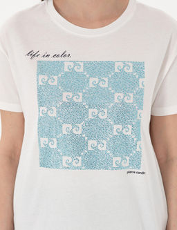 Beyaz Regular Fit Ti__rt