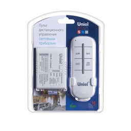 Пульт управления светом Uniel UCH-P005-G2-1000W-30Ml, 2 канала × 1000 Вт, радиус действия 30 м