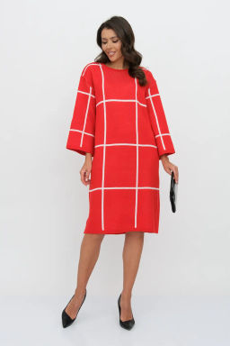 ЗЛАТА Платье 3-706/красный