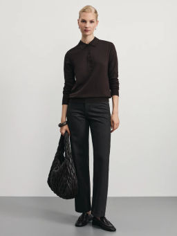 Джинсы baggy с резинкой в поясе / Zarina