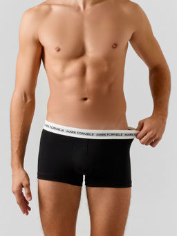 Цена за 2 штуки! Трусы боксеры мужские черные - Mark formelle фото 3