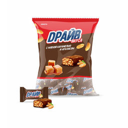 Драйв вкуса с мягой карамелью и арахисом 0,5 кг/Жако/