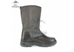 Сапоги мужские Сибирь, коричневые, литая подошва