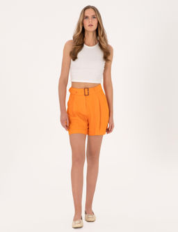 Turuncu Comfort Fit Bermuda _ort - Pierre cardin фото 3