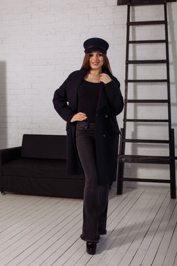 Пальто 20808 (синий)