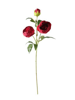 Цветы искусственные "Пион Бьорг" d-8,5 см 65 см, красный
