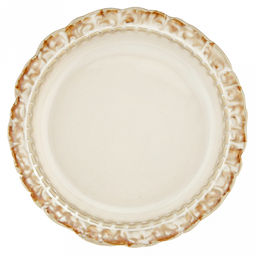 "Янтарь" Чашка фарфоровая 300мл, д11,2см, h6,5см, с блюдцем д15,5см, h2,4см, глянцевая глазурь, фигурная, с деколью, отводка (Китай)