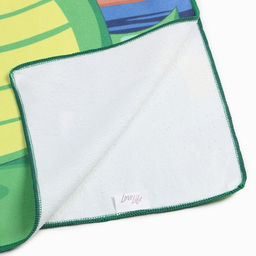 Полотенце-пончо детский LoveLife «Дино» 60×120 см, микрофибра, 225 г/м²