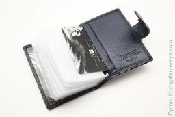 Кожаная мужская визитница Dierhoff Д 7200-010 - Sergio valentini фото 5