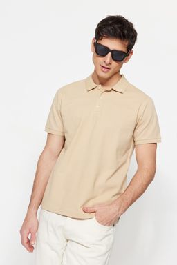 TRENDYOL MAN Beyaz Slim/Dar Kesim Yakas? Cizgili Basic %100 Pamuklu Polo Yaka T-shirt TMNSS20PO0009 - Trendyolmilla фото 59