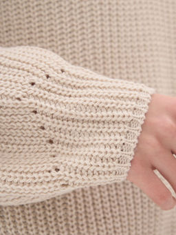 Джемпер женский 7232-40223. 600179 ваниль