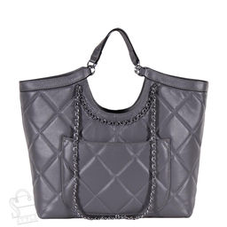 Сумка женская кожаная 3371S gray S-Style/50  в Новосибирске