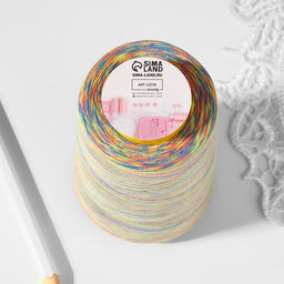 Нитки мультиколор 40/2, 2700 м, разноцветные